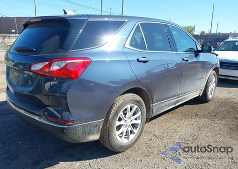 2018 Chevrolet Equinox Lt из США, поврежденный, VIN 3GNAXJEVXJS631740